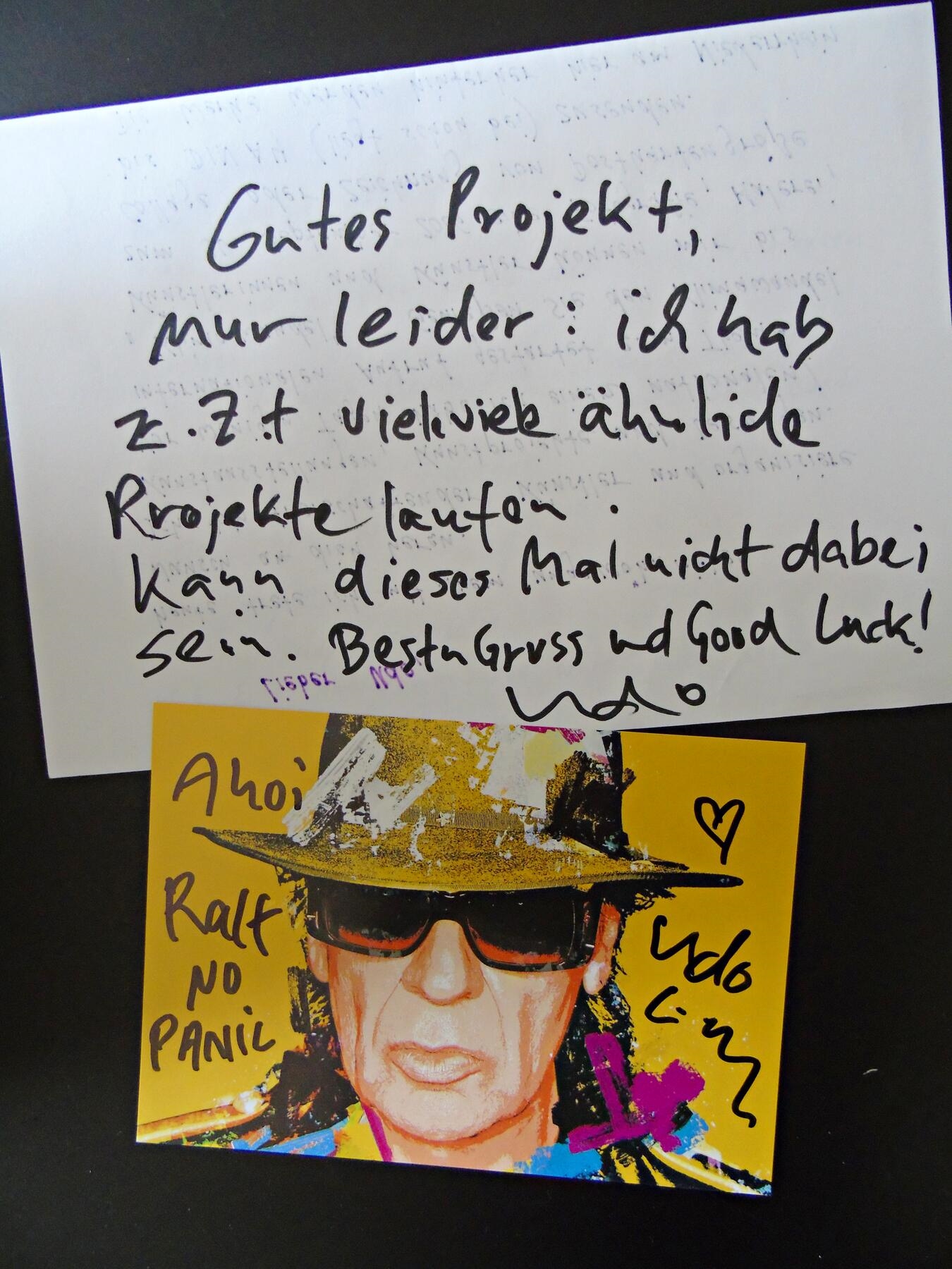 „Genießen Sie den Klimawandel“ "Udo Lindenberg lächelnd im Interview, Musiker, Rock, deutsch, Rückmeldung"