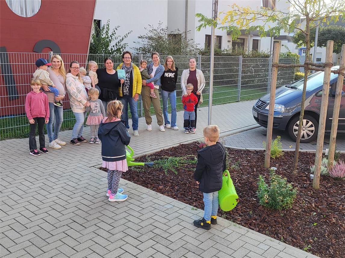 Eine Umweltaktion haben die Wilde-13-Kinder zum Weltkindertag durchgeführt. Foto: Stadt Kleve/Björn Mooren