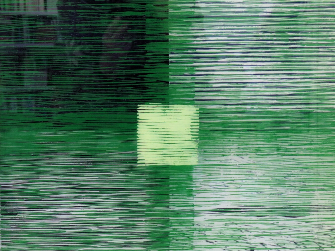 "Kunstwerk von Brigitte Gmachreich-Jünemann, abstrakte Malerei in kräftigen Farben"