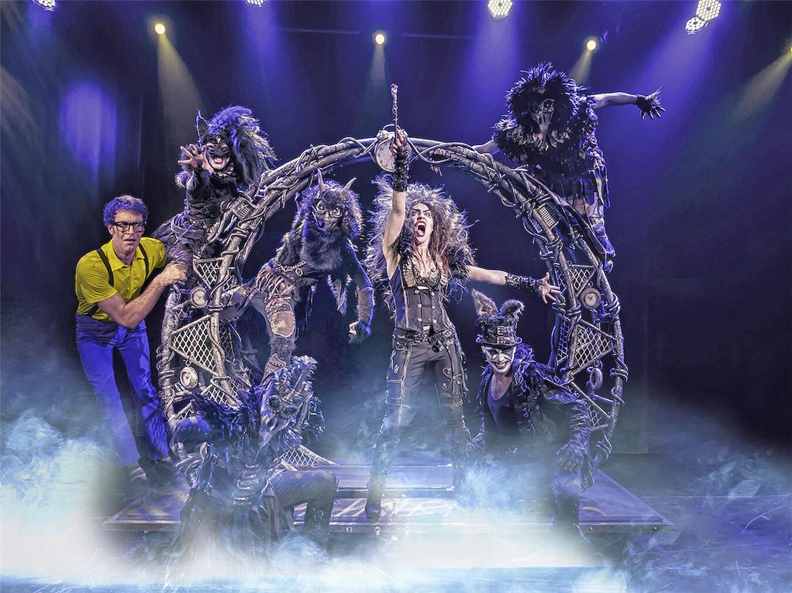 Einmal Hölle und zurück: Die Besucher von „Flic Flac“ können sich auf jede Menge Action freuen. Foto: FlicFlac/Piet-Hein Out