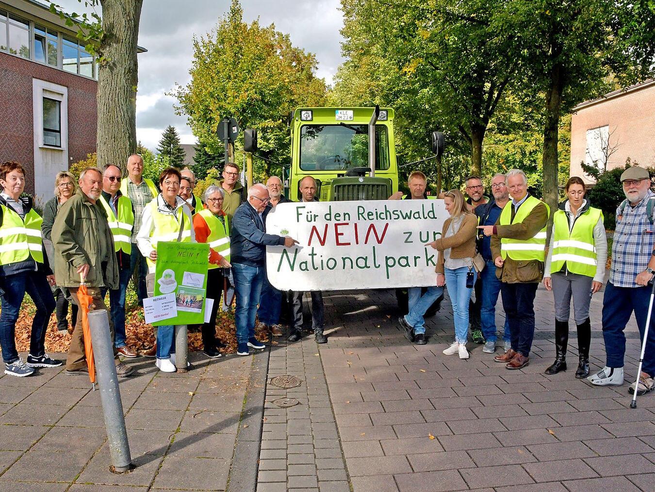 Zweites Nein für Nationalpark Reichswald Einschränkungen im Erholungsgebiet Reichswald möchten die Nationalparkgegner nicht in Kauf nehmen.