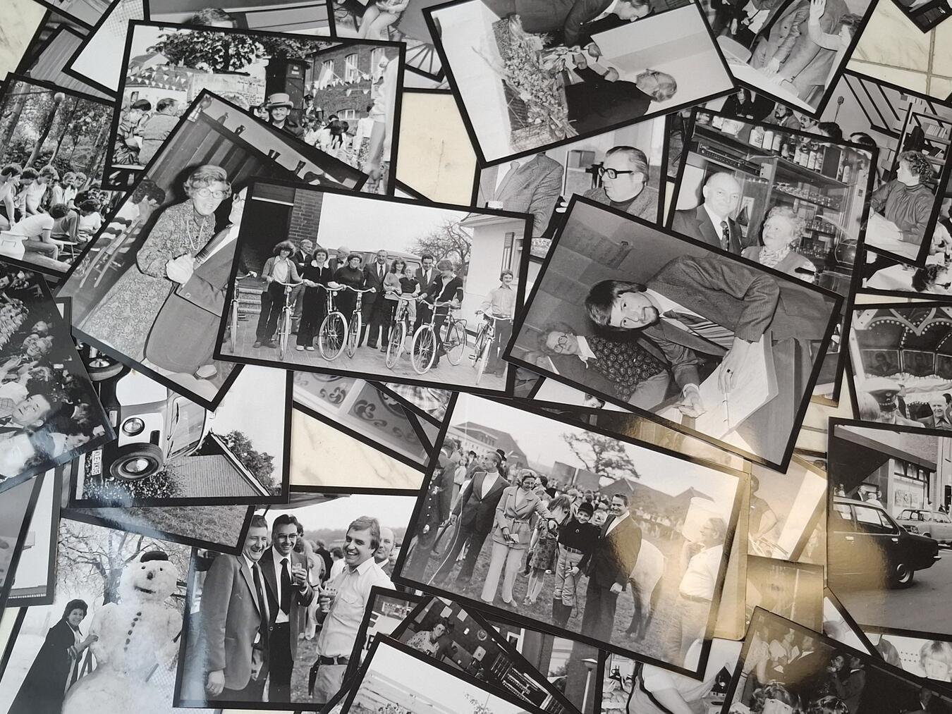 Eintauchen in das bunte Reeser Leben der späten 1970er Jahre mit zahlreichen schwarz-weißen Pressefotos von die Helmut Schomaker. Foto: Ressa