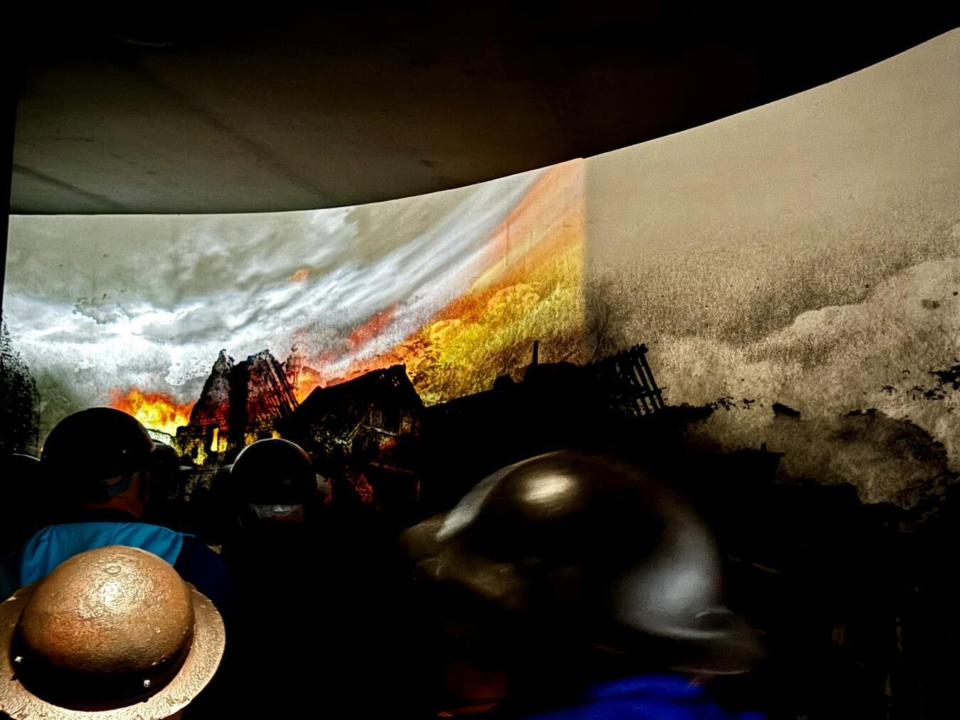 Eintauchen in die Geschichte im Museum „Carriere Wellington“ in Arras. Foto: privat