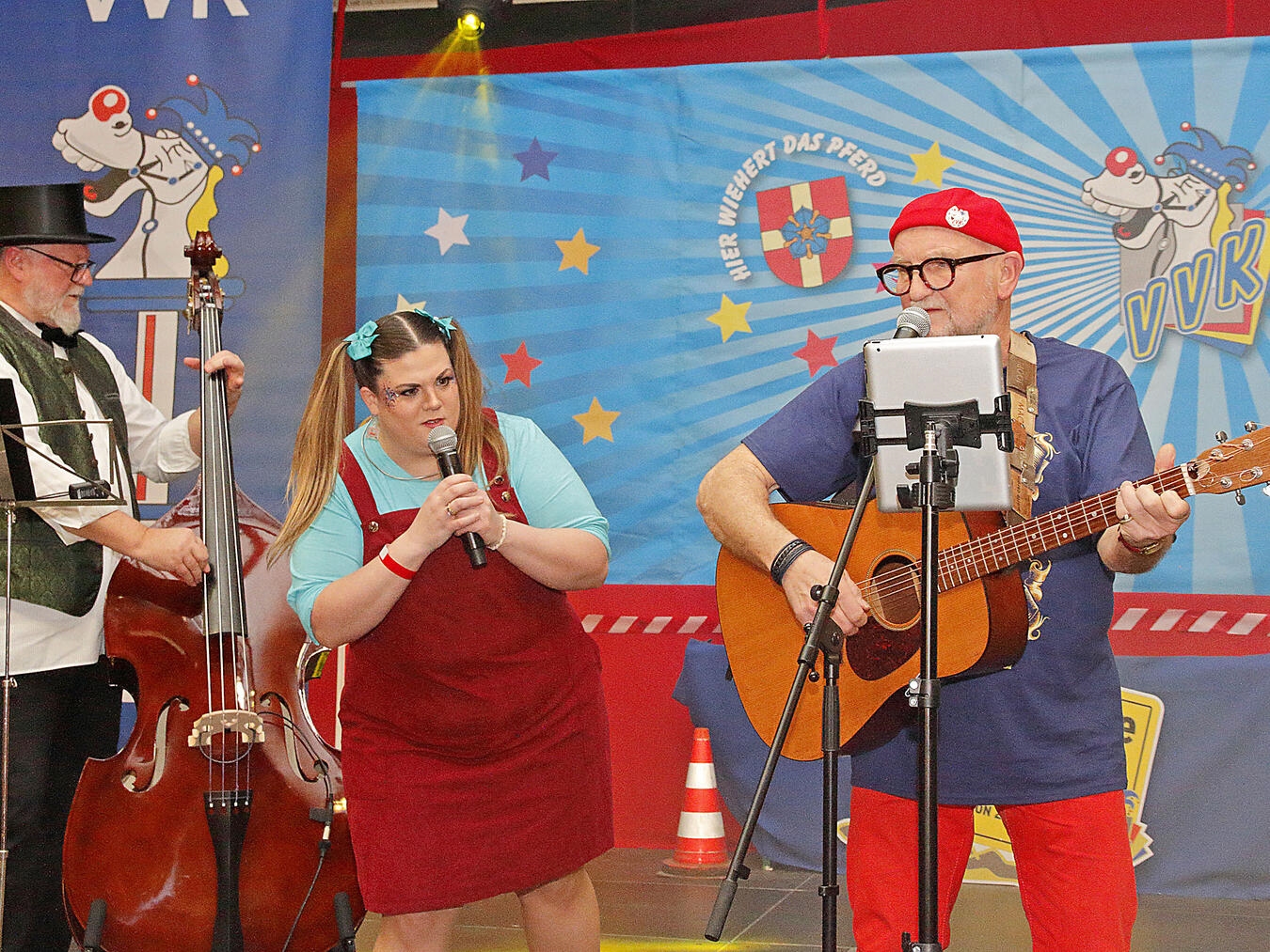 Elmar van Treeck stand in diesem Jahr zum letzten Mal auf der VVK-Bühne.