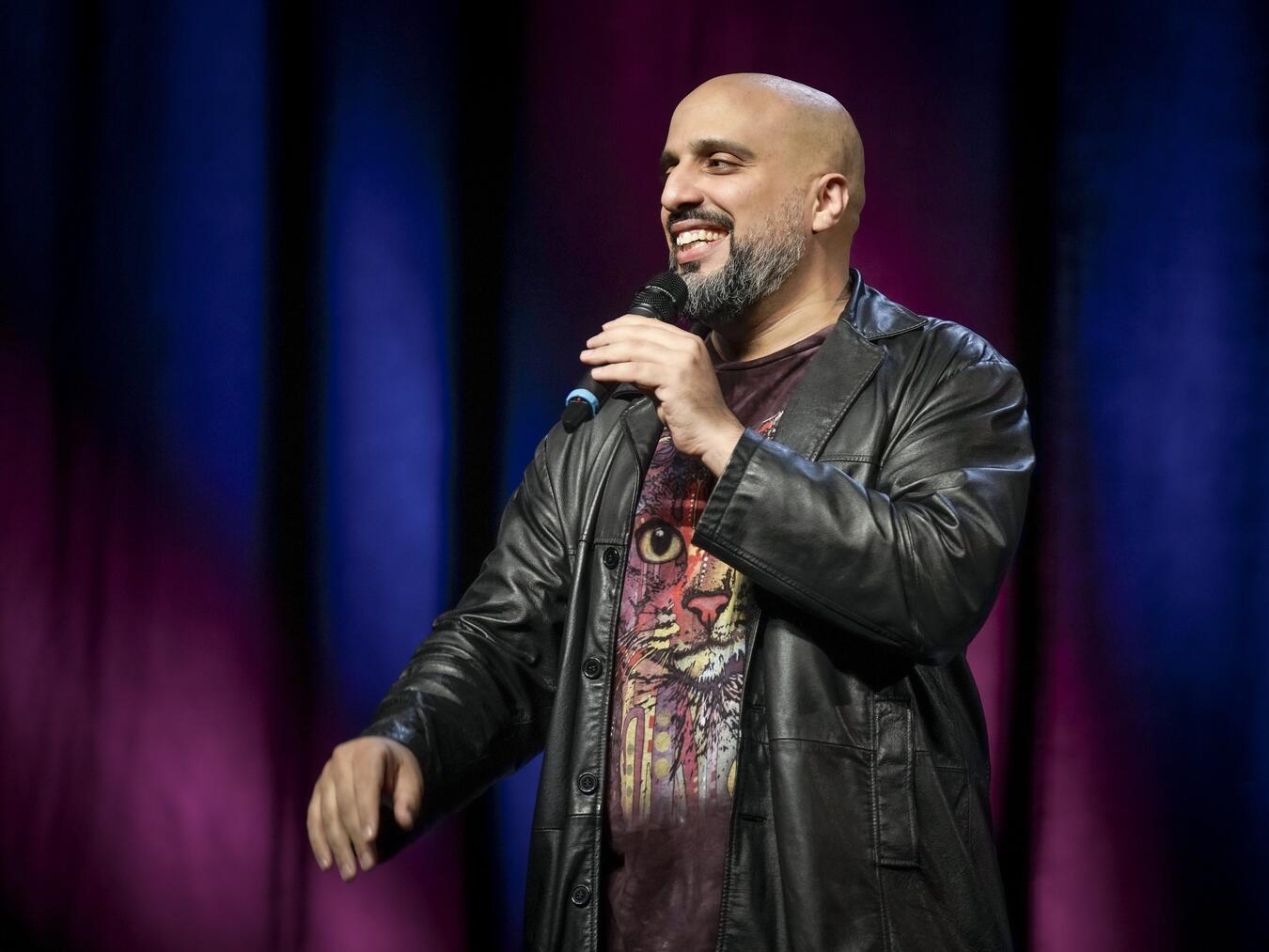 "Abdelkarim Comedy-Auftritt am 10. Oktober in Rees, Foto von Moritz Künster"