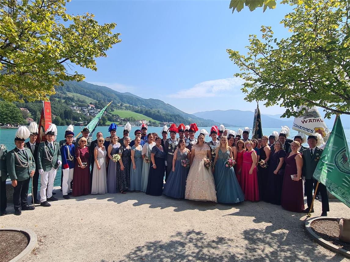 Erinnerungsfoto am Mondsee. Foto: privat
