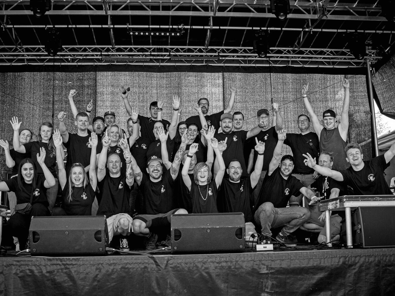 Ermöglicht wird das Festival durch das Engagement der Vereinsmitglieder und freiwilligen Helfer. Fotos: PMP/Daniel Jenke