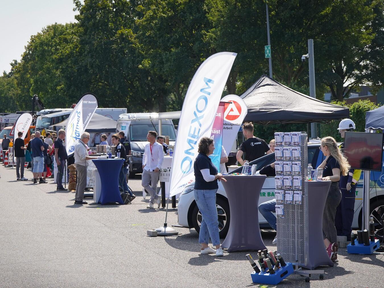 Erneut findet die „Job4All“ auf dem BLG-Gelände an der Budberger Straße in Emmerich statt. Foto: BLG