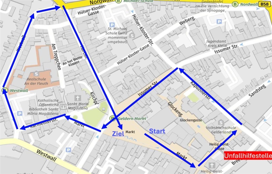 Erstmalig ist der Westwall Teil der Zugstrecke am Kamelle-Sonntag.