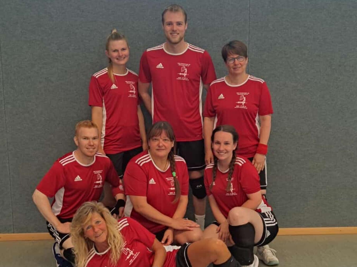 Es spielten Cora Gerards, Sven Ziegler, Eva Joris, Roy Wilhelmi, Nicole Schmidt, Carina Joris, Trainerin ist Heike Stader. Foto: privat