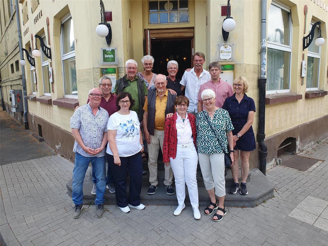 Es war ein geselliger Austausch. Foto: privat