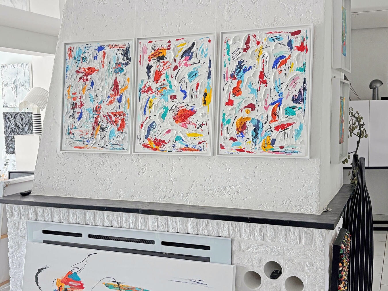 Ingrid Karsten lädt im August zu ihrer dritten Haus-Ausstellung in Goch ein Es wird bunt im Hause Karsten.
