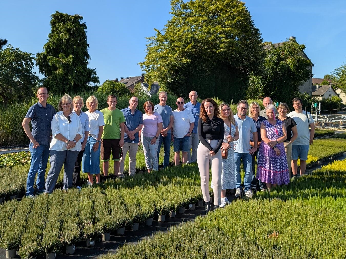 "Fachkräfte der Berufsberatung im Versuchszentrum Gartenbau Straelen, Agrobusiness Niederrhein-Besuch"