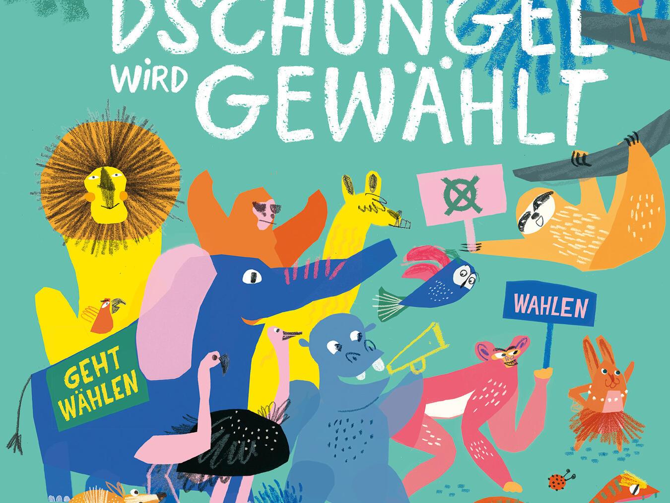 Fast wie im richtigen Leben: Die Kandidaten buhlen um die Gunst der Wähler. Foto: Prestel Verlag