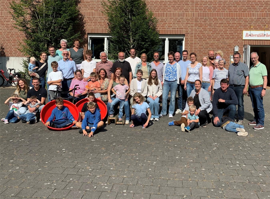 Feierte 40-jähriges Jubiläum: Der letzte Weezer Familienkreis. Foto: privat