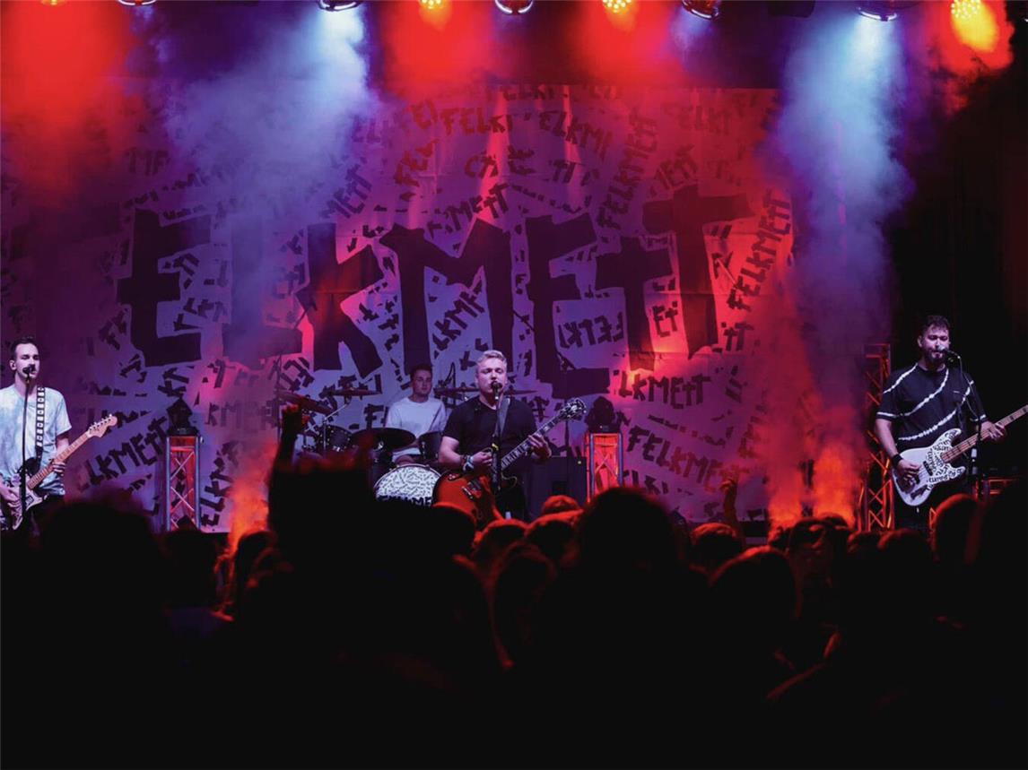 „Felkmett“ sind die Headliner beim Dorfrock, nachdem die Band „Massive Beat“ krankheitsbedingt ihren Auftritt absagen musste. Foto: privat