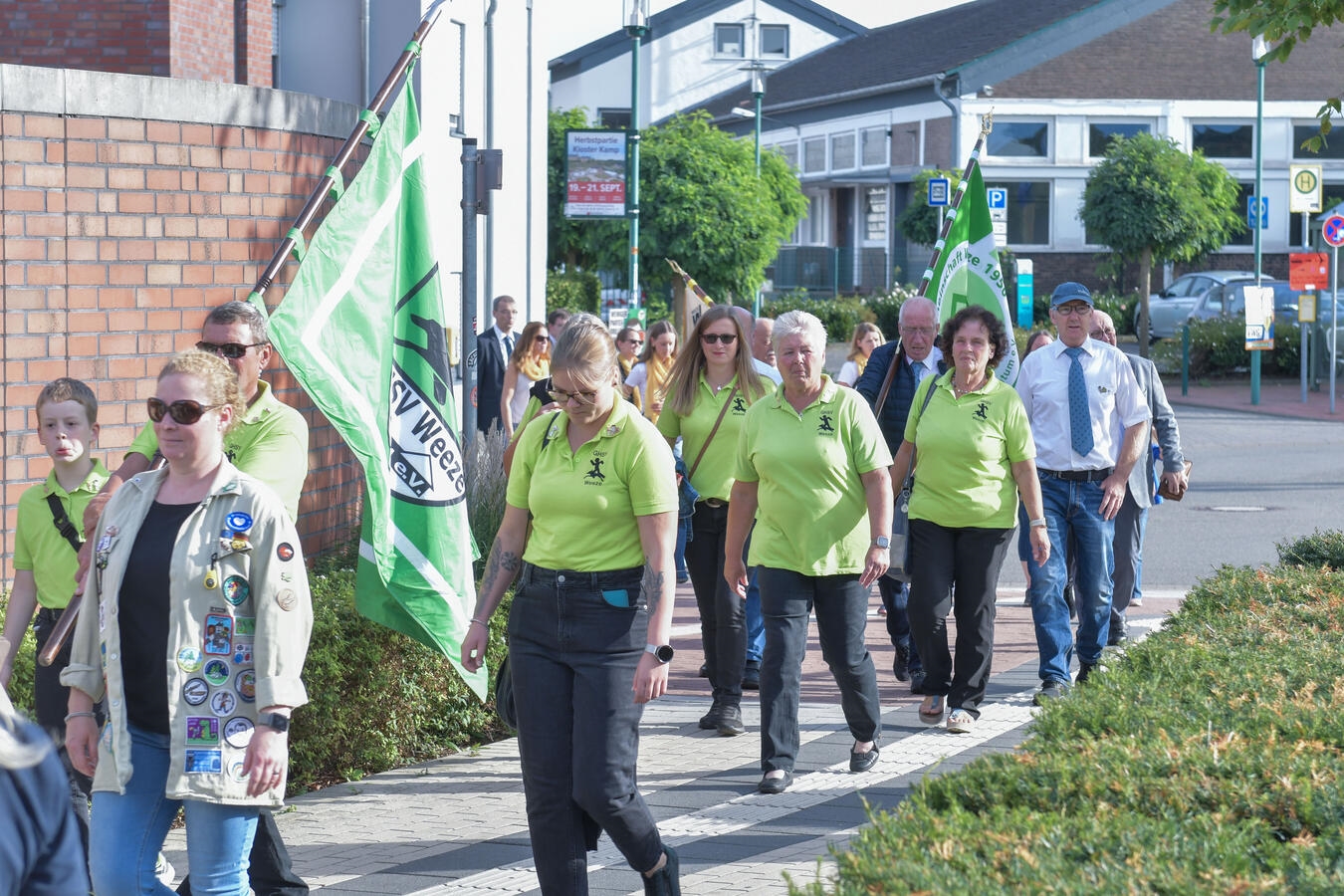 Festkettenübergabe an Christian Langenberg
