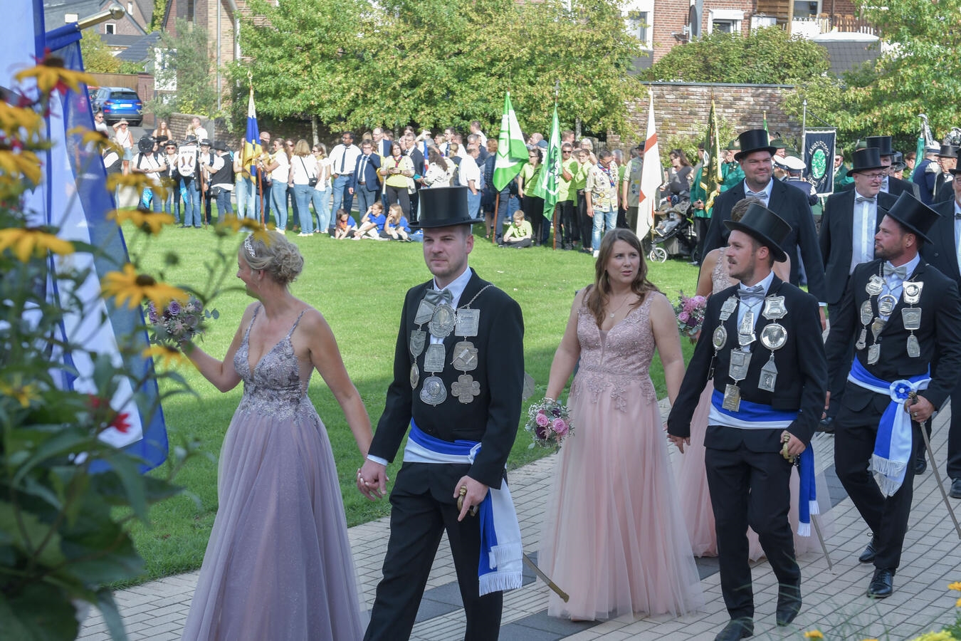 Festkettenübergabe an Christian Langenberg