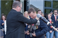 Festkettenübergabe an Christian Langenberg