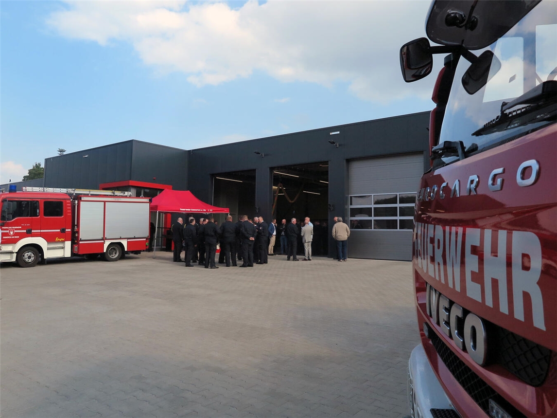 Feuerwehr-Standorte kommen nach Ansicht der BGE als geeignete Standorte für Notfall-Anlaufstellen in Betracht. Foto: Stadt Emmerich (Archiv)