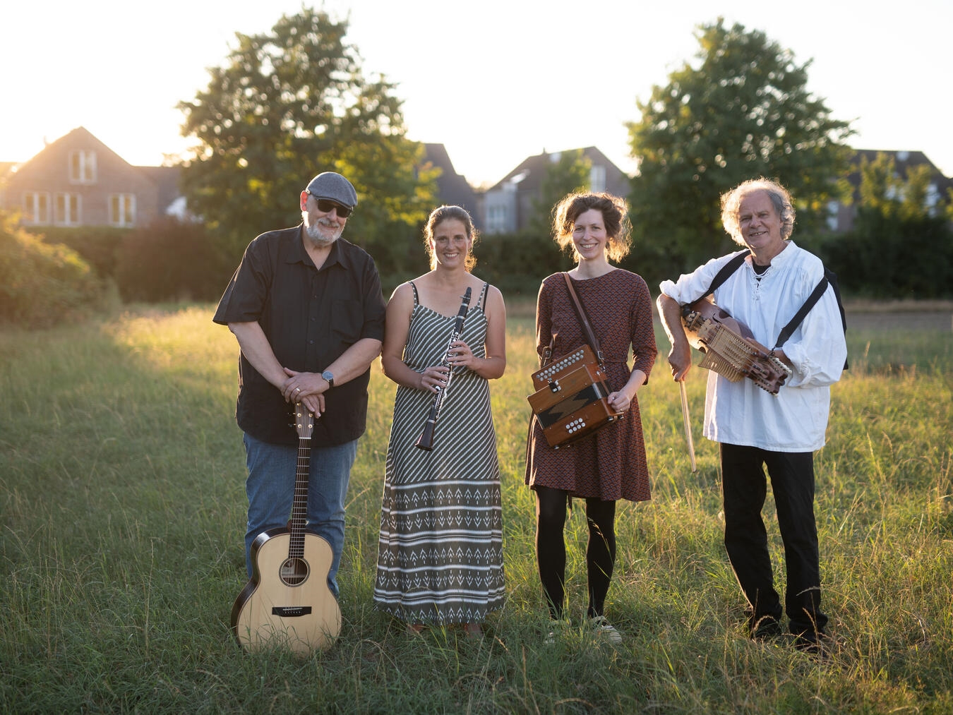 "Flibberty Band spielt beim Folk-Event in Wachtendonk am 12. Juli"