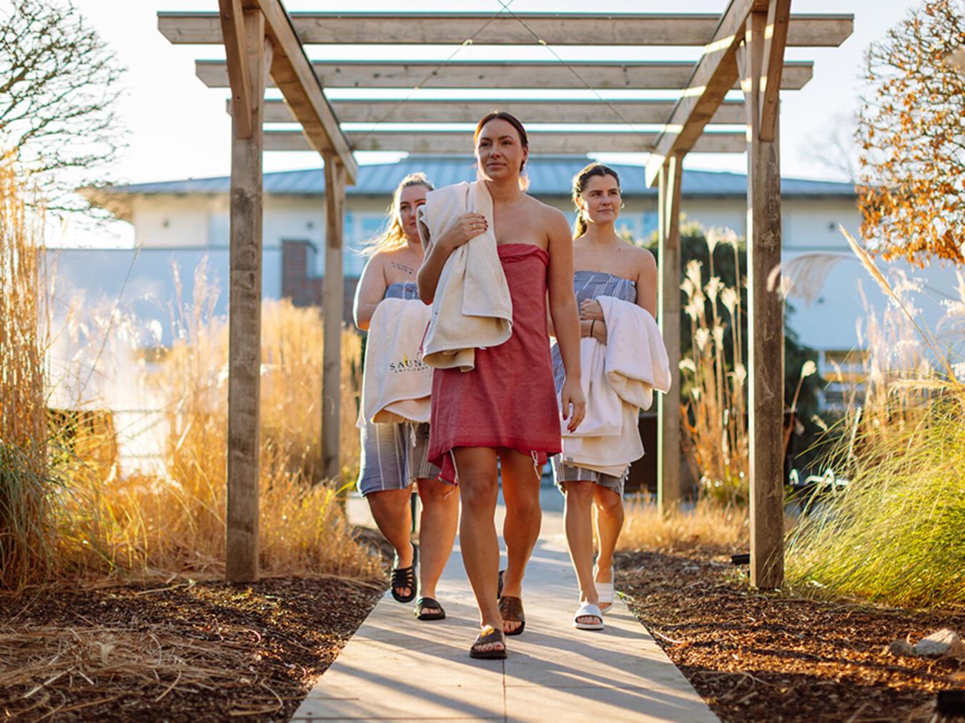 Emmerich: Zen und Wellness in der Sauna Embricana Foto: Jens Heuser