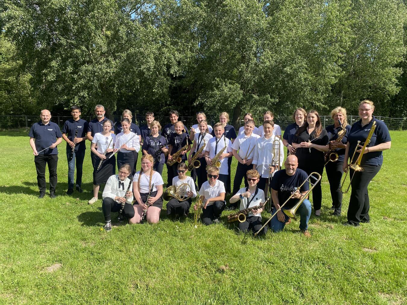 Foto: Musikverein von Calcar