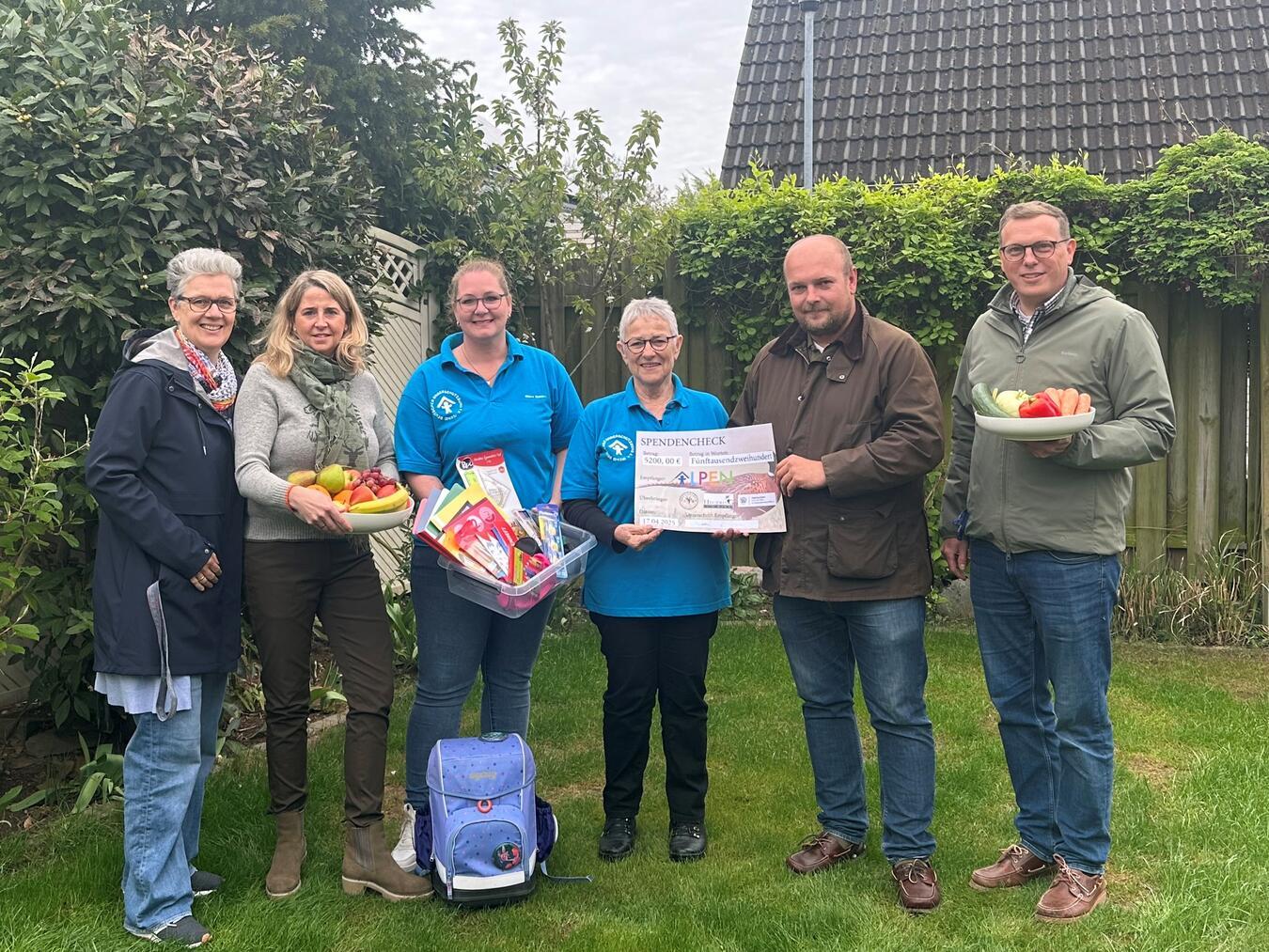 Hegeringe spenden 5200 Euro an den Kinderschutzbund Alpen Foto: privat