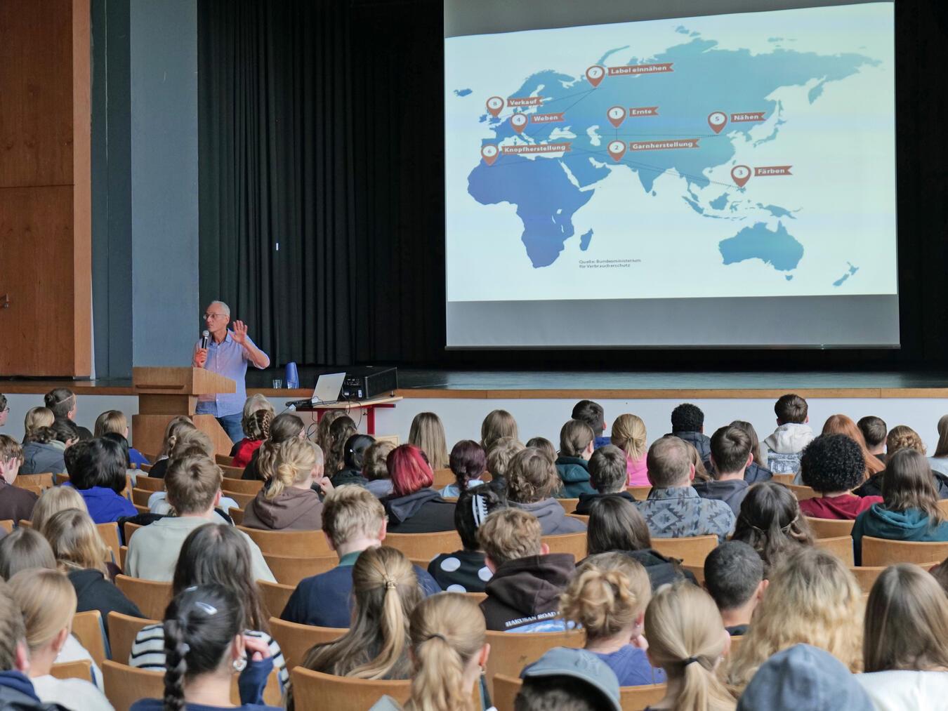 Frank Herrmann zu Gast in Geldern. Foto: Manfred Austrup