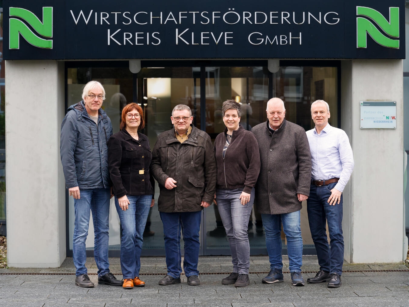 Freuen sich auf das Agrar-Forum (v.l.): Christian Wucherpfennig (Landwirtschaftskammer NRW/Haus Riswick), Brigitte Jansen (Wirtschaftsförderung Kreis Kleve), Rainer Wagner (Landwirtschaftskammer NRW), Nathalie Tekath-Kochs (Wirtschaftsförderung Kreis Kleve), Georg Remy (Messe Kalkar) und Dr. Benedikt Rösen (Wirtschaftsförderung Kreis Kleve). Foto: Corinna Strunk