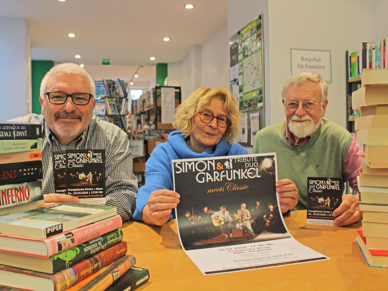 Freuen sich auf ein spannendes Veranstaltungsjahr: (v.l.) André Emmerichs, Kerstin Pieper und Klaus Schäpers. NN-Foto: Thomas Langer