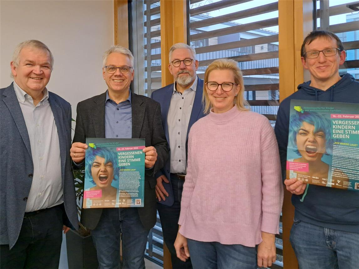 Freuen sich über die Unterstützung der Diakonieprojekte (v.l.): Hans Vlaskamp, Joachim Wolff, Joachim Ernst, Petra van Bergen und Tim Rambach. Foto: privat