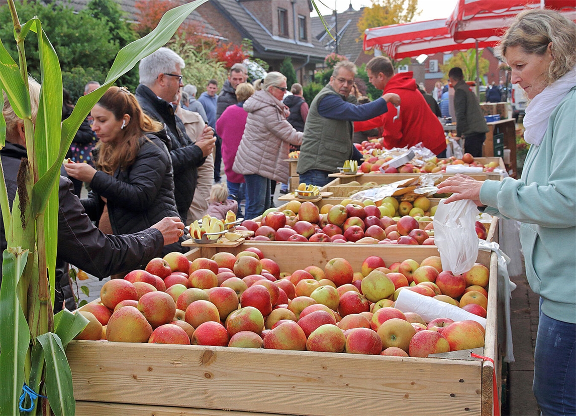 Frische Obst und Gemüse gibt es auf dem Herbst- und Kartoffelmarkt in Pont. NN-Foto: Archiv TL