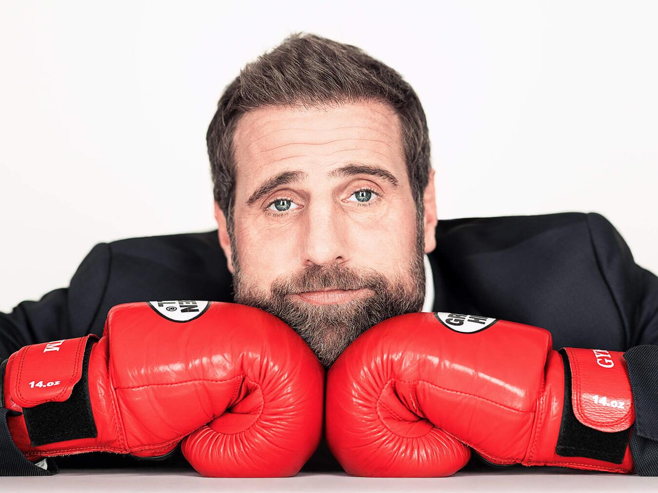 Früher Boxer, heute Comedian: Stefan Schöttler kommt einmal mehr nach Haldern. Foto: privat