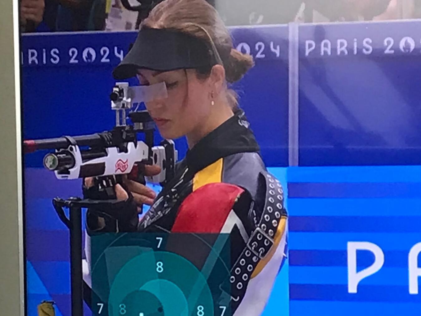 Für Anna Janssen hat sich die erste Medaillenhoffnung nicht erfüllt. NN- Foto: Kerstin Kahrl