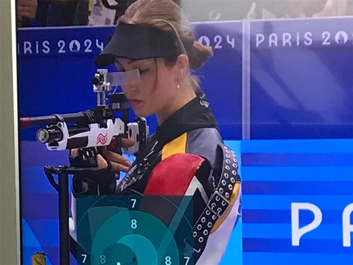 Für Anna Janssen hat sich die erste Medaillenhoffnung nicht erfüllt. NN- Foto: Kerstin Kahrl