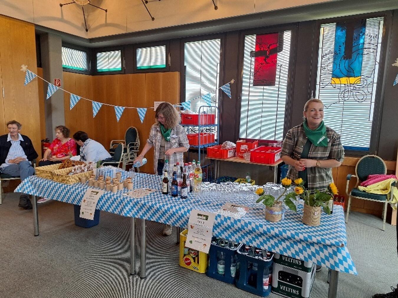 Für den Gaumen gab es auch einiges.