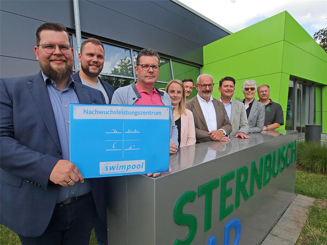 Für den Verein ist diese Aufgabe eine hohe Wertschätzung von Seiten des Verbands und eine tolle Chance den Schwimmsport weiter zu fördern. NN-Foto: Theo Leie