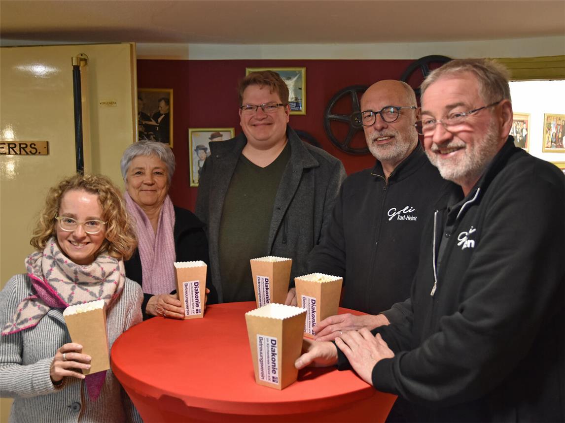 Für die Besucher gab es eine Tüte Popcorn und einen Film, der unter die Haut ging. Foto: privat