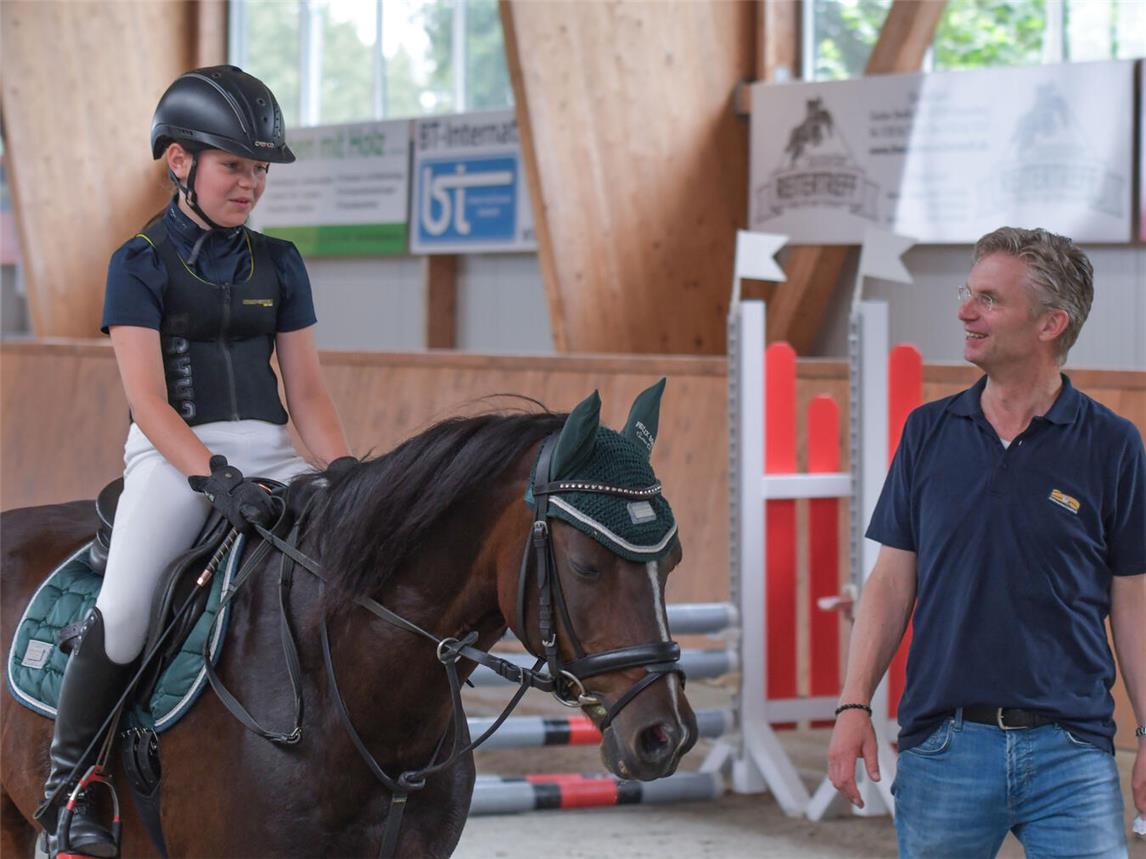 Für die Reiter war es ein interessanter und lehrreicher Nachmittag. NN-Foto: Gerhard Seybert