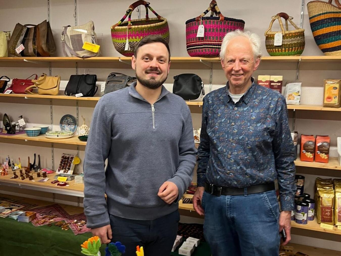 Für die Zukunft aufgestellt: Sebastian Scheerer (l.) mit Amtsvorgänger Lex Hogenbosch. Foto: privat