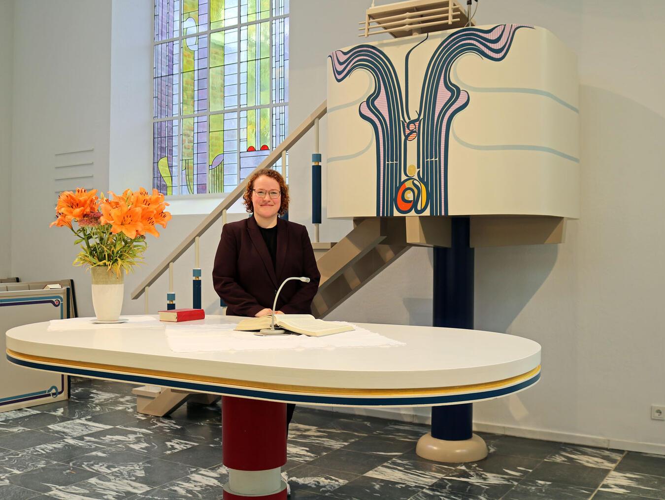 Für zunächst ein Jahr wird Ronda Lommel nun in Goch tätig sein. NN-Foto: CDS