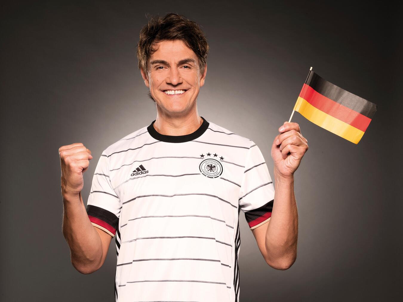 Fußball-Fan und -Experte: Comedian Matze Knop. Foto: Stephan Pick