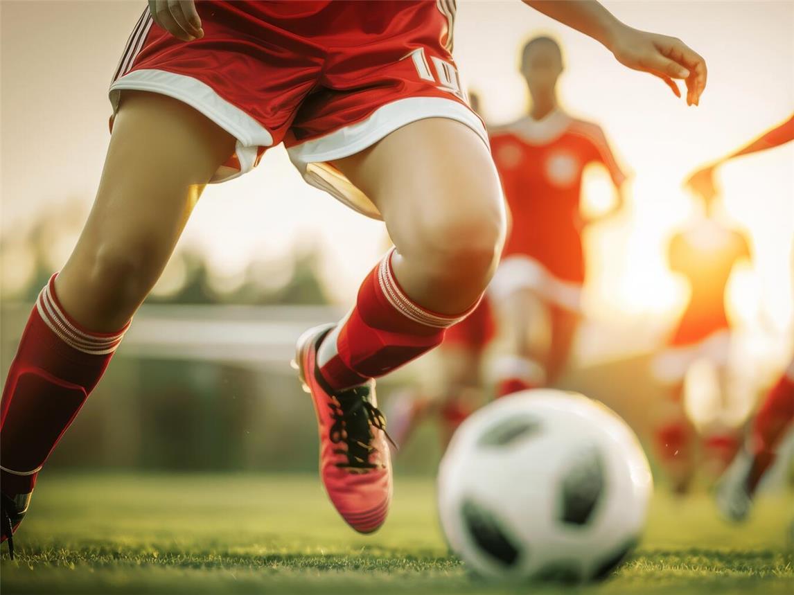 Fußballspiele und eine Fußballschule für Mädchen stehen am 24. und 25. Mai in Emmerich an. Foto: Adobestock