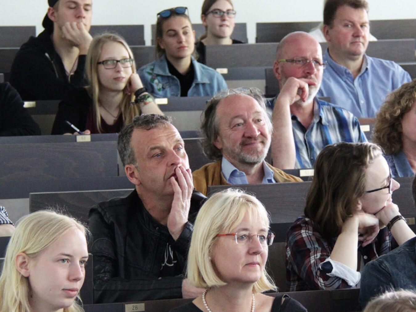 Gasthörerschaftan der Hochschule Rhein-Waal. Foto: HSRW