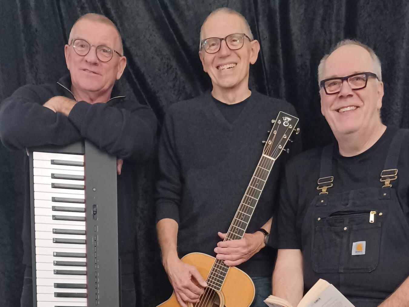 „Gelungenes Leben“ mit dem Duo „Klara“ (Klaus Willwacher und Ralf Nieder) und Peter Eckartz. Foto: privat