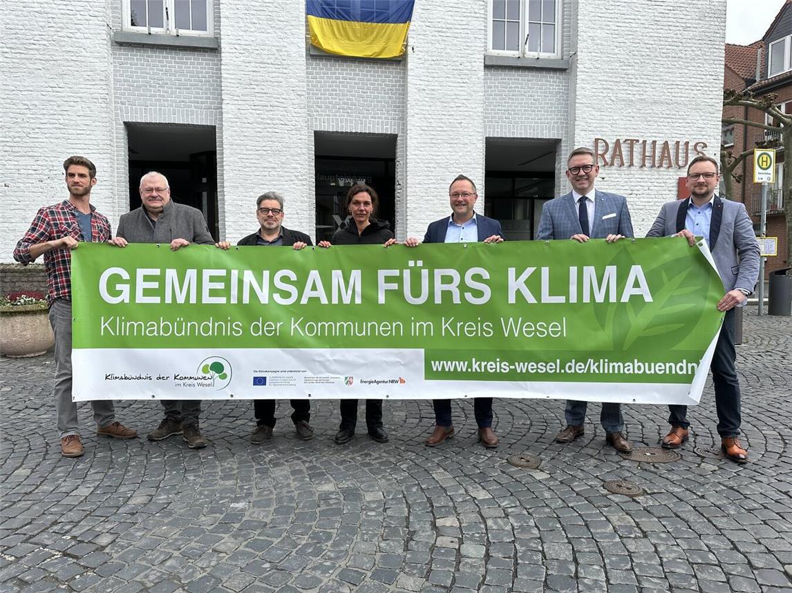 „Gemeinsam fürs Klima“ lautet das Motto, unter denen die 13 Kommunen im Klimabündnis des Kreises Wesel zusammenarbeiten. NN-Foto: SP