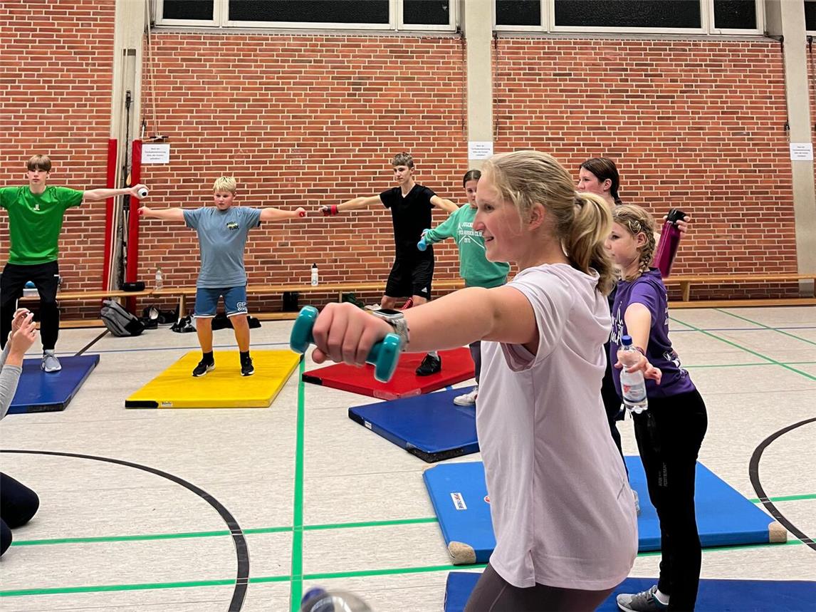 Gemeinsam zu schwitzen macht mehr Spaß. Foto: CRC