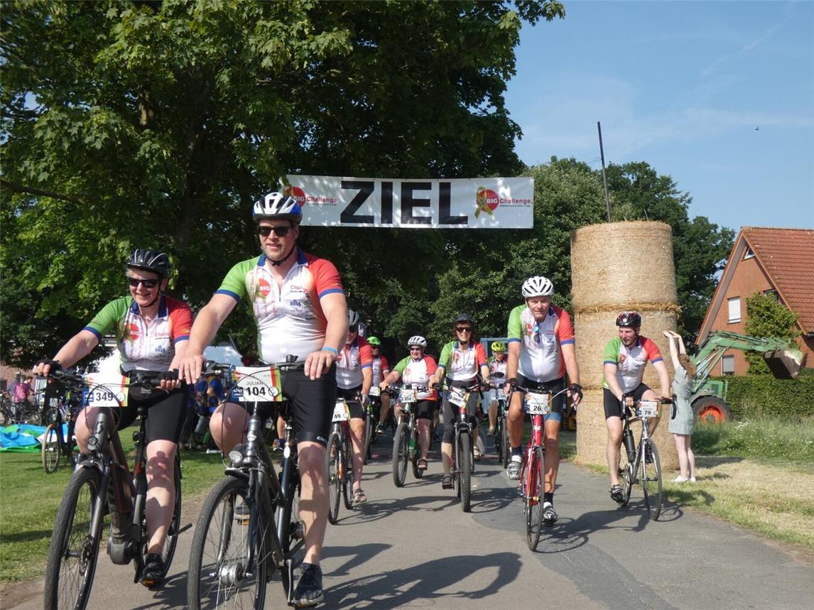 Gemeinsame Zieleinfahrt am Ende der Veranstaltung. Foto: BC 