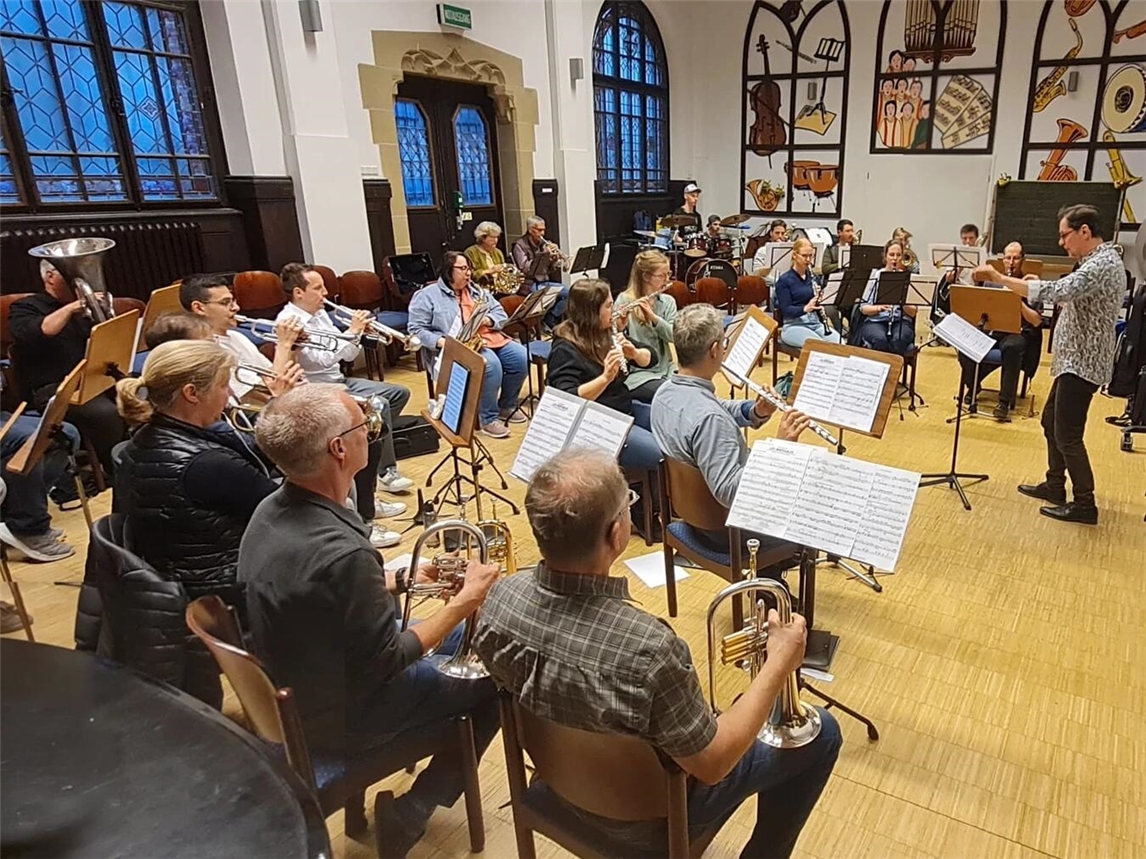 Geprobt wird immer montagabends. Foto: privat